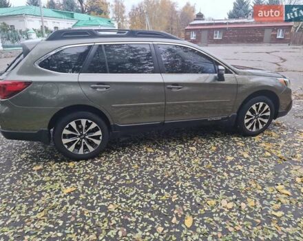 Зеленый Субару Аутбек, объемом двигателя 2.46 л и пробегом 230 тыс. км за 14900 $, фото 4 на Automoto.ua