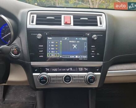 Зеленый Субару Аутбек, объемом двигателя 2.46 л и пробегом 230 тыс. км за 14900 $, фото 11 на Automoto.ua