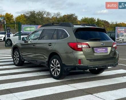 Зеленый Субару Аутбек, объемом двигателя 2.5 л и пробегом 150 тыс. км за 14800 $, фото 6 на Automoto.ua