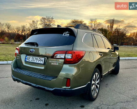 Зеленый Субару Аутбек, объемом двигателя 2.5 л и пробегом 165 тыс. км за 16200 $, фото 4 на Automoto.ua