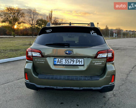 Зеленый Субару Аутбек, объемом двигателя 2.5 л и пробегом 165 тыс. км за 16200 $, фото 5 на Automoto.ua