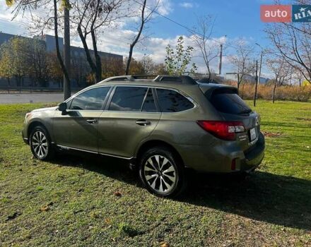 Зеленый Субару Аутбек, объемом двигателя 2.46 л и пробегом 96 тыс. км за 18000 $, фото 4 на Automoto.ua