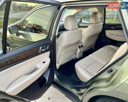 Зеленый Субару Аутбек, объемом двигателя 2.5 л и пробегом 165 тыс. км за 16200 $, фото 13 на Automoto.ua