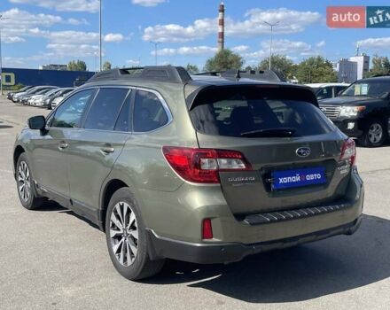 Зелений Субару Аутбек, об'ємом двигуна 2.5 л та пробігом 137 тис. км за 16900 $, фото 8 на Automoto.ua