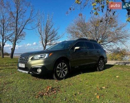 Зеленый Субару Аутбек, объемом двигателя 2.46 л и пробегом 96 тыс. км за 18000 $, фото 2 на Automoto.ua