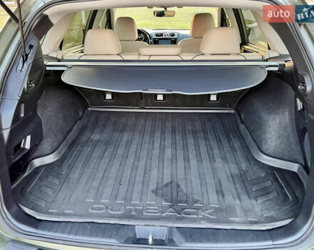 Зеленый Субару Аутбек, объемом двигателя 2.5 л и пробегом 165 тыс. км за 16200 $, фото 16 на Automoto.ua