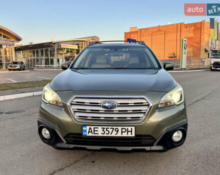Зеленый Субару Аутбек, объемом двигателя 2.5 л и пробегом 165 тыс. км за 16200 $, фото 1 на Automoto.ua