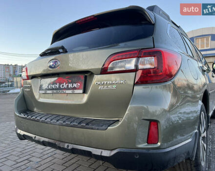 Зелений Субару Аутбек, об'ємом двигуна 2.5 л та пробігом 95 тис. км за 16899 $, фото 5 на Automoto.ua