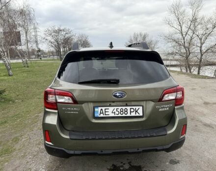 Зеленый Субару Аутбек, объемом двигателя 2.5 л и пробегом 137 тыс. км за 16800 $, фото 1 на Automoto.ua