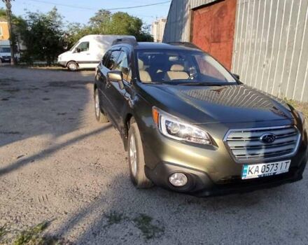 Зелений Субару Аутбек, об'ємом двигуна 2.5 л та пробігом 109 тис. км за 14990 $, фото 11 на Automoto.ua