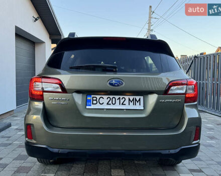 Зеленый Субару Аутбек, объемом двигателя 2.5 л и пробегом 151 тыс. км за 13999 $, фото 11 на Automoto.ua