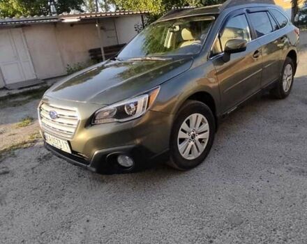Зелений Субару Аутбек, об'ємом двигуна 2.5 л та пробігом 109 тис. км за 14990 $, фото 7 на Automoto.ua
