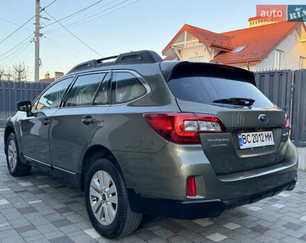 Зеленый Субару Аутбек, объемом двигателя 2.5 л и пробегом 151 тыс. км за 13999 $, фото 10 на Automoto.ua
