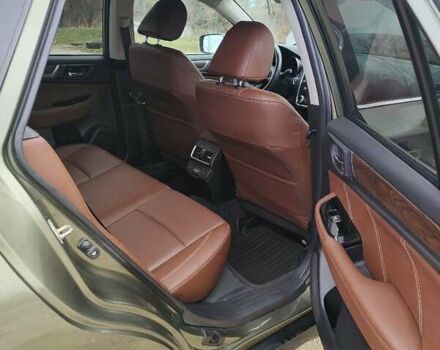 Зелений Субару Аутбек, об'ємом двигуна 2.5 л та пробігом 98 тис. км за 25000 $, фото 11 на Automoto.ua