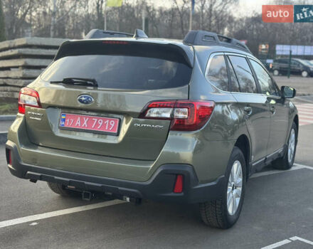 Зелений Субару Аутбек, об'ємом двигуна 2.5 л та пробігом 148 тис. км за 14350 $, фото 48 на Automoto.ua