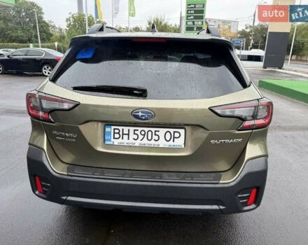 Зеленый Субару Аутбек, объемом двигателя 2.46 л и пробегом 91 тыс. км за 21900 $, фото 5 на Automoto.ua