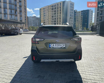 Зелений Субару Аутбек, об'ємом двигуна 2.5 л та пробігом 50 тис. км за 23000 $, фото 3 на Automoto.ua