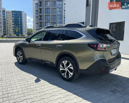 Зелений Субару Аутбек, об'ємом двигуна 2.5 л та пробігом 50 тис. км за 23000 $, фото 2 на Automoto.ua