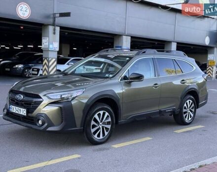 Зелений Субару Аутбек, об'ємом двигуна 2.5 л та пробігом 12 тис. км за 26000 $, фото 2 на Automoto.ua