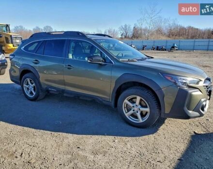 Зеленый Субару Аутбек, объемом двигателя 2.39 л и пробегом 16 тыс. км за 9500 $, фото 1 на Automoto.ua