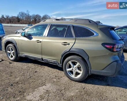 Зеленый Субару Аутбек, объемом двигателя 2.39 л и пробегом 16 тыс. км за 9500 $, фото 2 на Automoto.ua