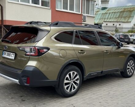 Зеленый Субару Аутбек, объемом двигателя 2.5 л и пробегом 103 тыс. км за 21800 $, фото 2 на Automoto.ua