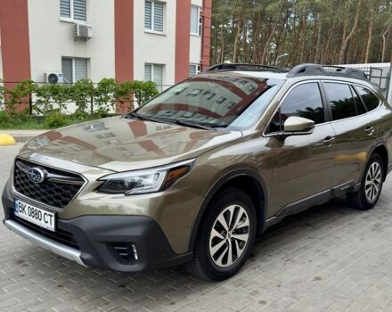Зеленый Субару Аутбек, объемом двигателя 2.5 л и пробегом 103 тыс. км за 21800 $, фото 4 на Automoto.ua