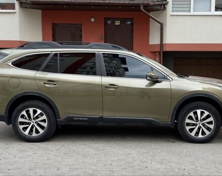 Зеленый Субару Аутбек, объемом двигателя 2.5 л и пробегом 103 тыс. км за 21800 $, фото 1 на Automoto.ua