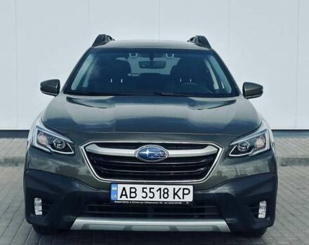 Зеленый Субару Аутбек, объемом двигателя 2.5 л и пробегом 76 тыс. км за 25700 $, фото 1 на Automoto.ua