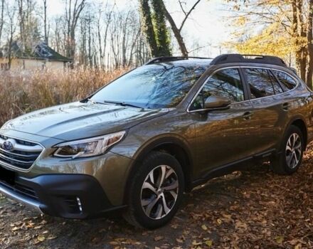 Зеленый Субару Аутбек, объемом двигателя 2.5 л и пробегом 52 тыс. км за 15300 $, фото 3 на Automoto.ua