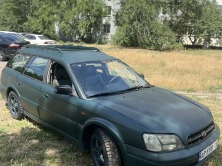 Субару Аутбек 1999 в Запорожье на Automoto.ua Зеленый Субару Аутбек, объемом двигателя 2 л и пробегом 200 тыс. км за 3200 $, фото 1 на Automoto.ua