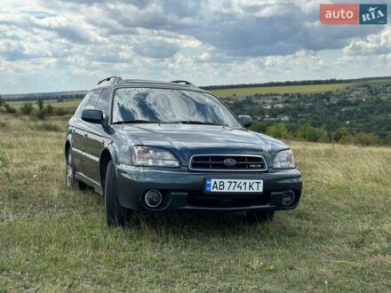Зелений Субару Аутбек, об'ємом двигуна 3 л та пробігом 420 тис. км за 4700 $, фото 1 на Automoto.ua