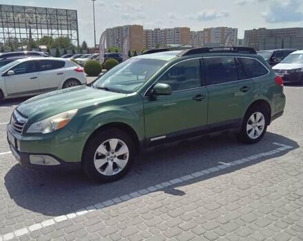 Зелений Субару Аутбек, об'ємом двигуна 2.5 л та пробігом 242 тис. км за 8200 $, фото 1 на Automoto.ua