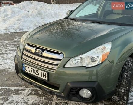 Зеленый Субару Аутбек, объемом двигателя 2.46 л и пробегом 197 тыс. км за 9500 $, фото 1 на Automoto.ua