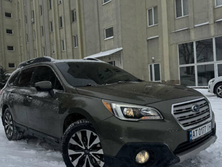 Зеленый Субару Аутбек, объемом двигателя 2.5 л и пробегом 186 тыс. км за 14899 $, фото 1 на Automoto.ua