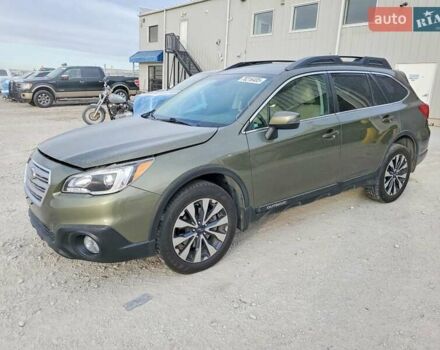 Зелений Субару Аутбек, об'ємом двигуна 2.5 л та пробігом 154 тис. км за 2100 $, фото 1 на Automoto.ua