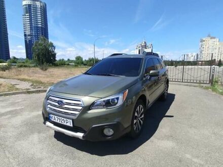 Зеленый Субару Аутбек, объемом двигателя 2.5 л и пробегом 173 тыс. км за 12500 $, фото 1 на Automoto.ua