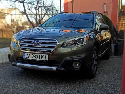 Зелений Субару Аутбек, об'ємом двигуна 2.5 л та пробігом 93 тис. км за 15500 $, фото 1 на Automoto.ua