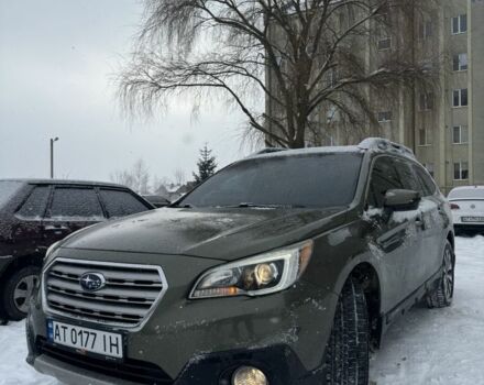 Зеленый Субару Аутбек, объемом двигателя 2.5 л и пробегом 186 тыс. км за 14899 $, фото 1 на Automoto.ua