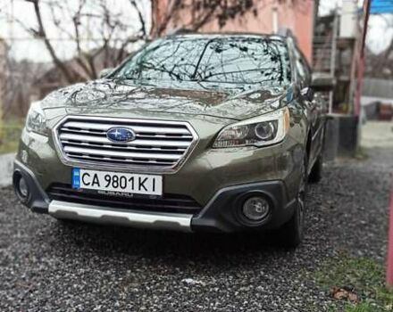 Зелений Субару Аутбек, об'ємом двигуна 2.5 л та пробігом 92 тис. км за 18200 $, фото 1 на Automoto.ua
