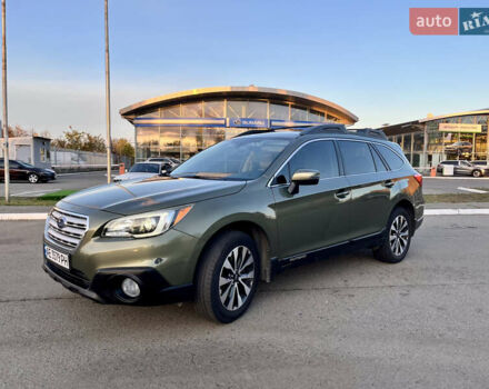 Зеленый Субару Аутбек, объемом двигателя 2.5 л и пробегом 165 тыс. км за 16200 $, фото 1 на Automoto.ua