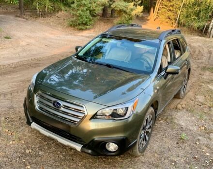 Зеленый Субару Аутбек, объемом двигателя 2.5 л и пробегом 198 тыс. км за 13800 $, фото 1 на Automoto.ua