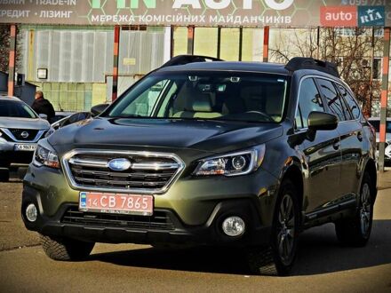 Субару Аутбек 2018 у Черкасах на Automoto.ua Зелений Субару Аутбек, об'ємом двигуна 2.5 л та пробігом 84 тис. км за 18500 $, фото 1 на Automoto.ua