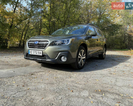 Субару Аутбек 2018 в Днепре (Днепропетровске) на Automoto.ua Зеленый Субару Аутбек, объемом двигателя 2.5 л и пробегом 127 тыс. км за 21500 $, фото 1 на Automoto.ua