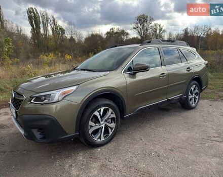 Зеленый Субару Аутбек, объемом двигателя 2.39 л и пробегом 36 тыс. км за 28000 $, фото 1 на Automoto.ua