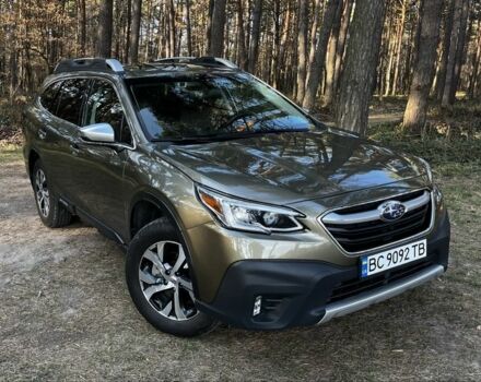 Зеленый Субару Аутбек, объемом двигателя 2.5 л и пробегом 70 тыс. км за 29600 $, фото 1 на Automoto.ua