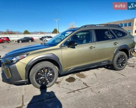 Зеленый Субару Аутбек, объемом двигателя 2.5 л и пробегом 43 тыс. км за 7200 $, фото 1 на Automoto.ua