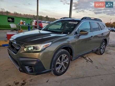 Зеленый Субару Аутбек, объемом двигателя 2.5 л и пробегом 60 тыс. км за 13400 $, фото 1 на Automoto.ua