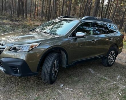 Зеленый Субару Аутбек, объемом двигателя 2.5 л и пробегом 70 тыс. км за 29600 $, фото 1 на Automoto.ua