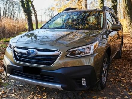 Зеленый Субару Аутбек, объемом двигателя 2.5 л и пробегом 52 тыс. км за 15300 $, фото 1 на Automoto.ua